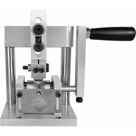 Wire Stripper Handheld Household Manual Wire Stripping Tool Stripping Copper Cable Peeling Machine with Hand Crank Use with Electric Hand Drill for 1-15mm Wire (1/5)