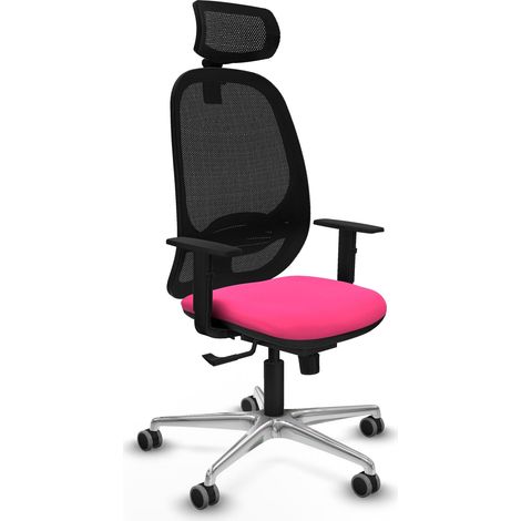 Chaise piqueras y crespo Cilanco noir similicuir ergonomique (1/2)