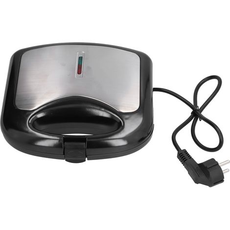 Grille-pain double face 6 trous 750W pour hot-dogs, appareil petit-déjeuner ménager avec prise EU 220‑240V