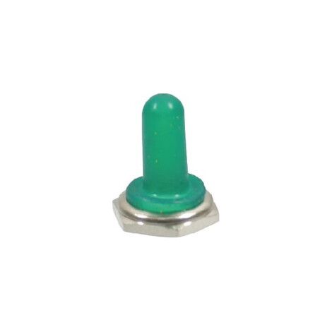 Semicapuch贸n para interruptor verde 12 mm APEM U15653