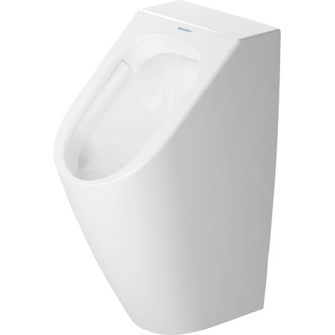 Duravit ME by Starck Urinal, Rimless, Zulauf von hinten, ohne