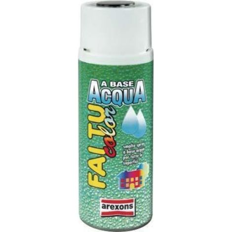 Arexons vernice smalto acrilico spray a base d'acqua inodore 400 ml colore bianco lucido
