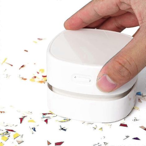 Mini aspirateur de table, nettoyeur de poussière à haute puissance d'aspiration, aspirateur de table pour nettoyer les miettes (1/3)
