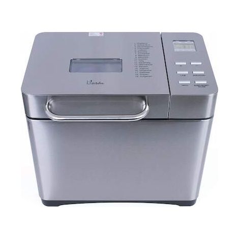 Brotbackautomat, 1000g, 17 Programme, inox, 710 W, Warmhaltefunkt.