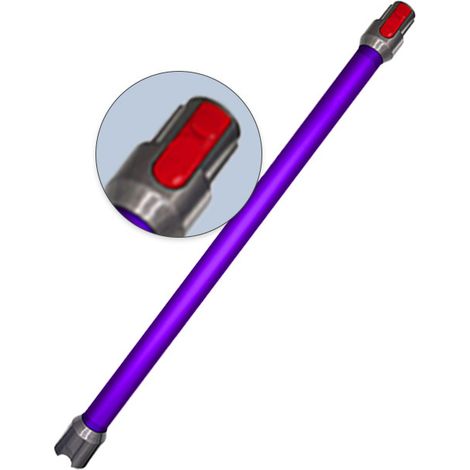 Tube d'extension de Rechange pour Dyson V11 V15 V10 V7 V8 Aspirateur Sans Fil, Tube Rallonge en Aluminium Baguette Extensible Violet,Accessoire pour aspirateur (1/5)