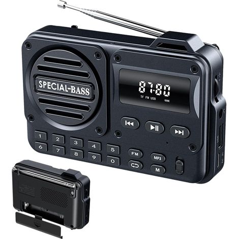 Radio de salle bain FM portable (1/5)