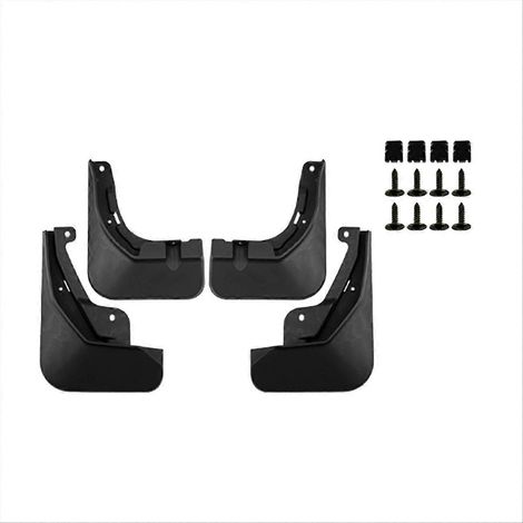 Kotflügel vorne und hinten für BMW 5er G60 G68 2024, Spritzschutz, 4-teiliges Set, Farbe Schwarz, kompatibel mit Limousine, robustes Autozubehör. (1/5)