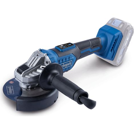 Scheppach Meuleuse d'angle sans fil IXES 20V - BC-AG125-X - Brushless - 6 vitesses - Disques Ø125mm - Protection antisurcharge - Softgrip - Vendue sans batterie ni chargeur