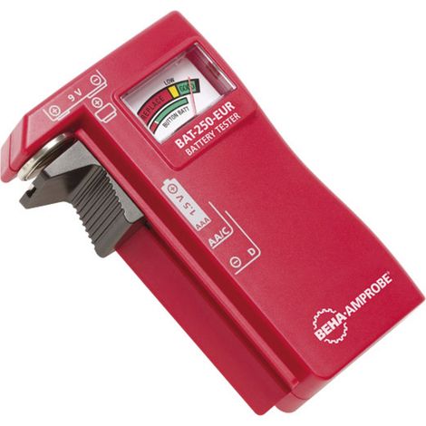 Beha Amprobe Batterietester BAT-250-EUR Messbereich (Batterietester) 1,5 V, 9 V Batterie 4620297 (1/5)