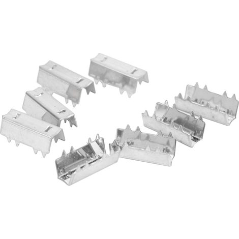 16 pinces pour imprimante 3D, courroies de distribution à extrémité ouverte, clip de courroie synchrone en acier inoxydable, outil à dents de scie pour Openbuilds (1/5)