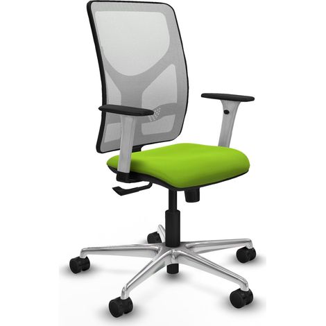 Chaise de bureau piqueras y crespo Motilla blanc support lombaire (1/2)