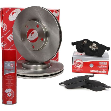 JUEGO DE DISCOS Y PASTILLAS DE FRENO DELANTERO VW PASSAT 1.6-2.8 08.96-05.05 202501150 (1/4)