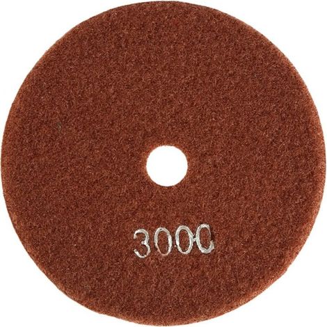 Disques de polissage diamantés humides 5 + 5 pouces 125 mm pour granit, béton et marbre (3000) (1/5)