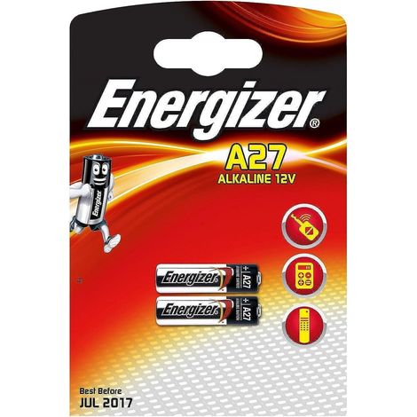 Energizer Pack de Piles alcalines A27 12 V