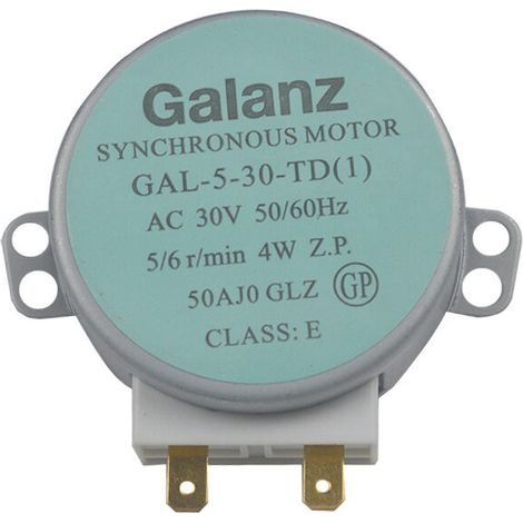 Moteur synchrone de tourne-disque GAL-5-30-TD 30 V 4 W pour accessoires de micro-ondes Galan.z (1/4)