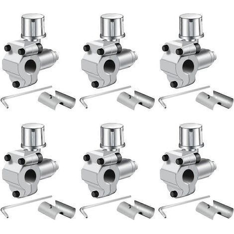 BPV-31 6-teiliges Bohrventil-Set, einstellbare Ventile für Klimaanlagen und HLK-Systeme, 1/4 Zoll, 5/16 Zoll, 3/8 Zoll (1/5)