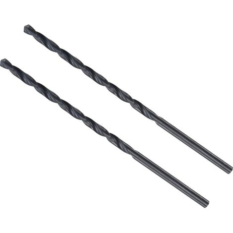 Torsion Foret Mèches 4mm Perçage Diamètre Extra Long 2-Pièces (1/5)