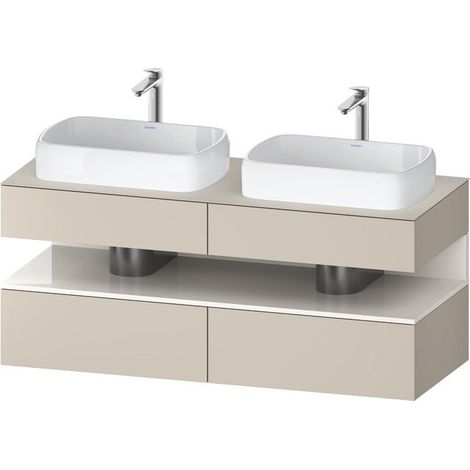 DURAVIT QA4767022830000 QTG KWTU WH Évier 1400x550x600 Tp. Smt