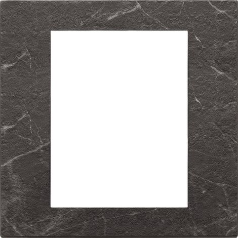 VIMAR - 22668.53 Placca 8M nero Marquina