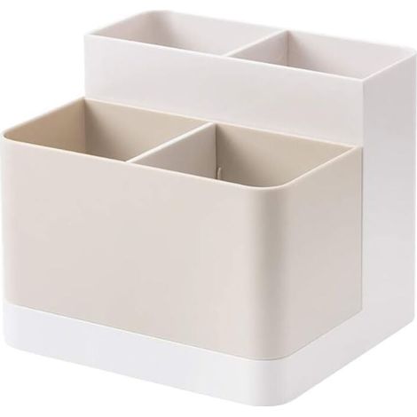UlisemDesktop-Organizer, Stifthalter, Kartenhalter, Schreibtisch-Aufbewahrungsbox, Bürobedarf, Frisiertisch
