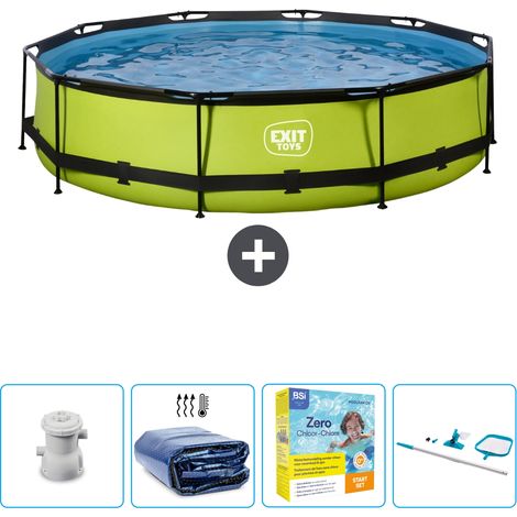 Exit Pool Rund - 360x76 cm - 5-teilig SCB28 (1/4)