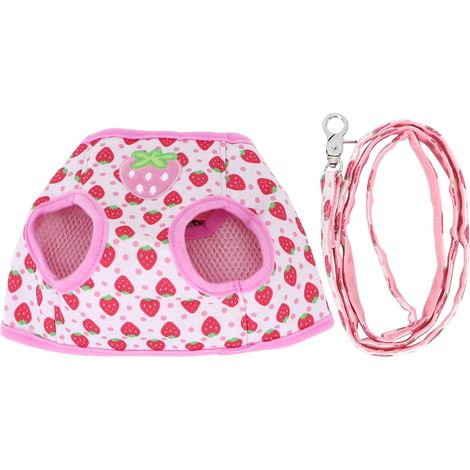 Harnais Pour Chien Et Chat - En Maille Respirante Réglable - Pour Promenade Sécurisée - Taille M (1/5)