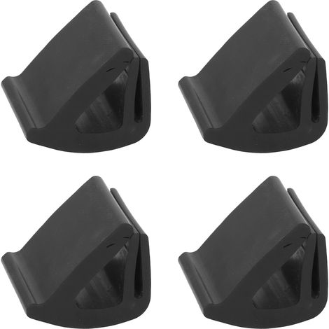 Clips de retenue de pare-brise de voiture Club, 4 pièces, caoutchouc noir 102005801 pour chariot EZGO (1/5)