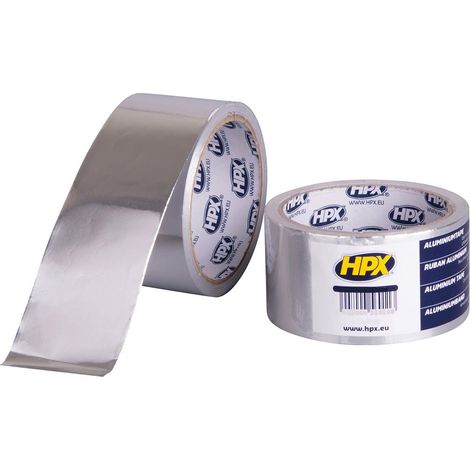 Nastro adesivo hpx alluminio 50 mm x 50 m resistenza 120°C (1/4)