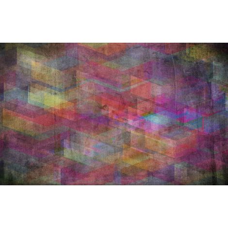 Papier peint panoramique modern Noir Coloré (1/3)
