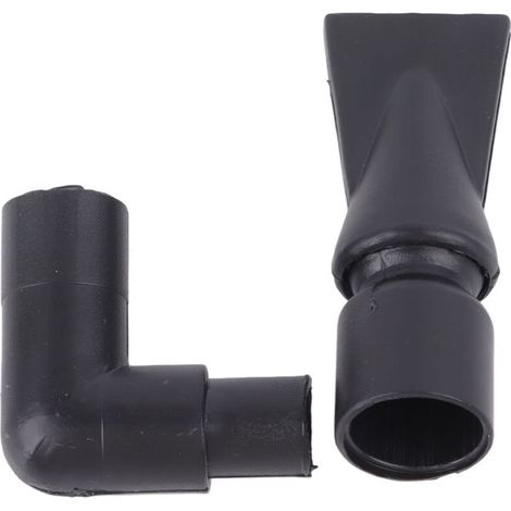 Buse de rejet orientable pour aquarium en plastique, raccord 3/8", bec canard rotatif 360°