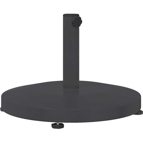 Pied de parasol gris foncé, 48 x 48 x 32 cm (1/5)