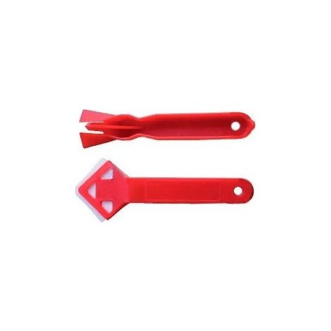 ACCESORIO ESPÃTULA TRIANGULAR + RASCADOR - JJ COMERCIAL
