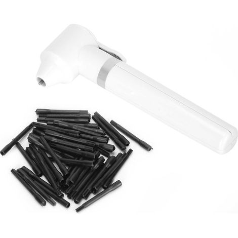 Mélangeur électrique d'encre de tatouage, machine à mélanger les pigments avec 50 bâtonnets, accessoires de tatouage, blanc (1/5)