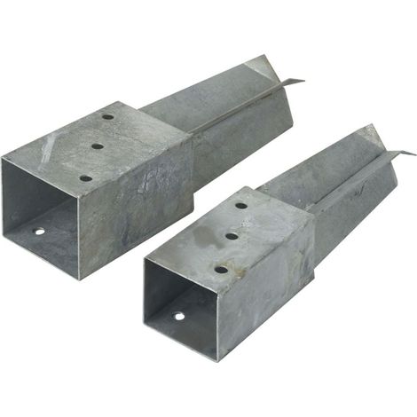 TrendLine Bodenhülse 71 x 71 x 350 mm feuerverzinkt Pfostenträger Einschlaghülse (1/2)