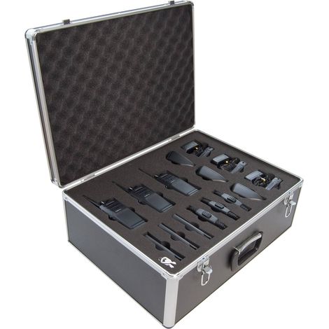 Émetteur-récepteur PMR Kenwood Pro Talk TK-3701D TK3701DKOFFSYS6 – Portée 9 km – 16 canaux analogiques et 32 numériques – Protection IP54/55