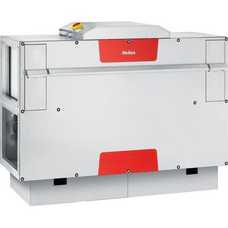 Helios KWL EC 1800 S PRO KWL-Standgerät mit WRG, 630W, 400V, EC-Ventilatoren, el. VHR, Auto-Bypass, Grafikdispl.