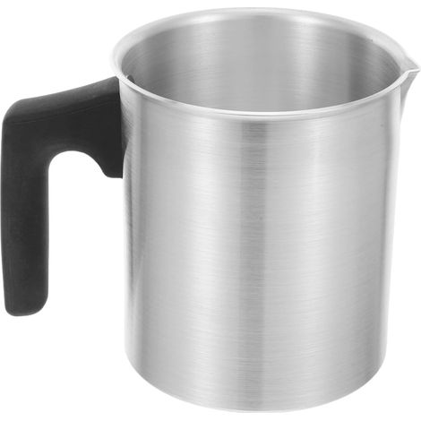 Pot de Fusion de Cire Fondeur à Bougie avec Bec Verseur Sans Écoulement pour DIY de Bougies à pour Aromathérapie Fabrication de (1/5)
