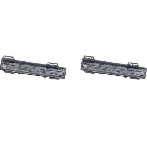 2 feux de jour à LED avant (DRL) pour Mercedes-Benz W166 ML350 ML400 X204 GLK350 (2012-2015) - Référence : 2049065401 (1/5)