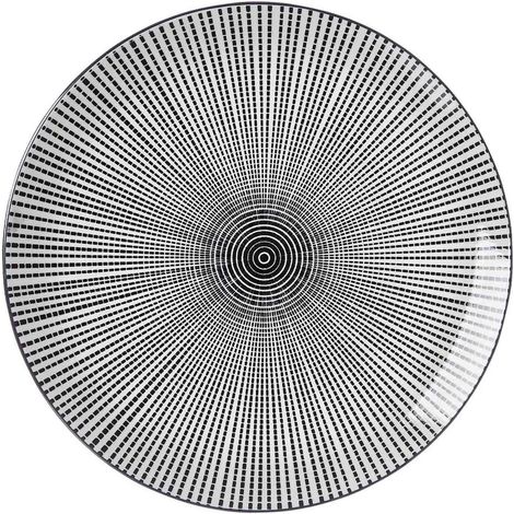 Assiettes plates Ritzenhoff et Breker de la série Takeo Stripes (1/3)