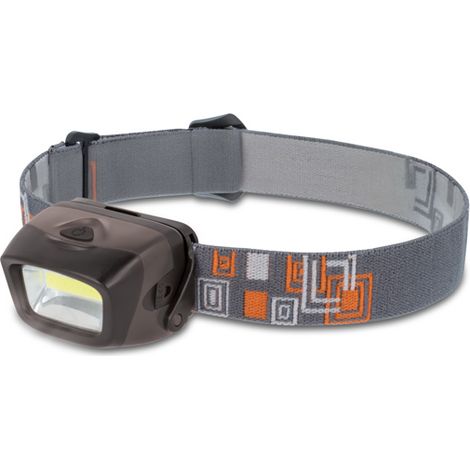LED Stirnlampe Kopflampe Extrem Hell 9 LEDs 120 Lumen 3 Leuchtarten Leicht und Klein zum Joggen, Wandern, Radfahren, (1/2)