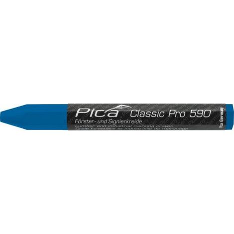 12PZ MARCATORE A CERA PICA PER LEGNO PIETRE PLASTICA MURATURA BLU (1/3)