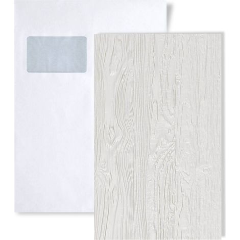 1 SAMPLE PIECE S-24950 WallFace DAKOTA Snow WhiteSTRUCTURE Collection Wall panel SAMPLE in DIN A5 size