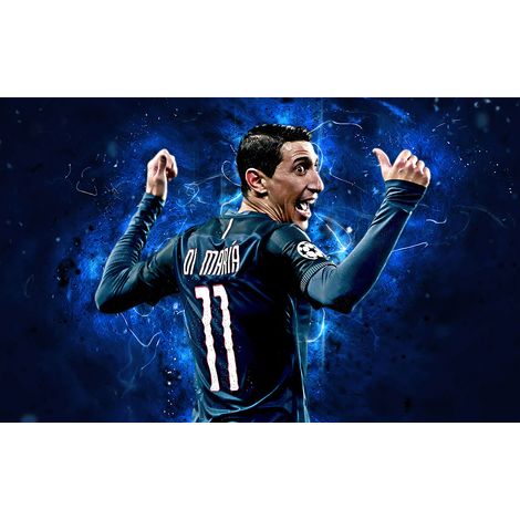 Papier peint panoramique Football - Joueur de Foot - 130 cm x 81 cm (1/2)