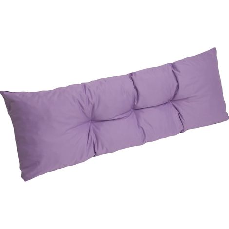 Coussin pour palettes 120 x 40cm, coussins canapé, coussin de jardin, coussin de sol/ coussin palette in-extérieur Violet clair, SETGARDEN (1/4)