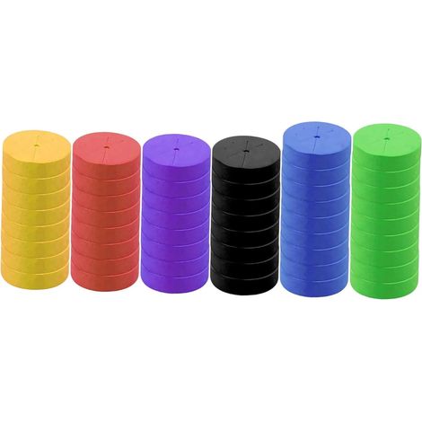 50 Piezas Colliers Inserts Colorido 4cmx19cm (1/5)