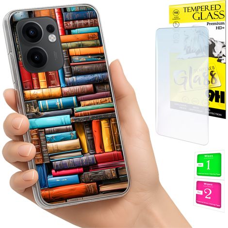 Schutzhülle für Oppo Reno 13F 5G / 13 FS 5G (Gehäuse, Rückseite + Glas) (1/5)