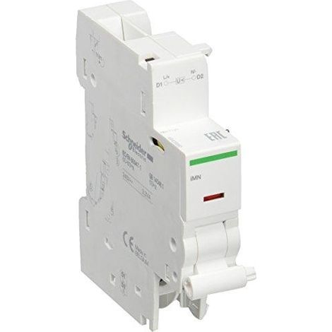 Schneider Electric Acti9 Weißer Auslöser für robuste DIN-Schiene