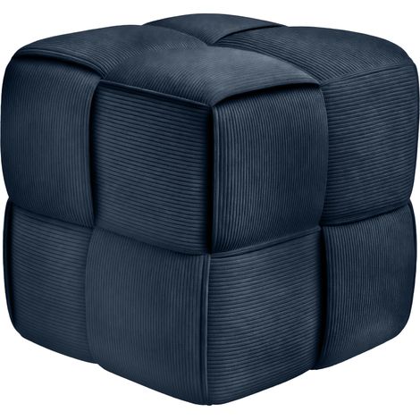 Sitzhocker Cord Forinta dunkelblau