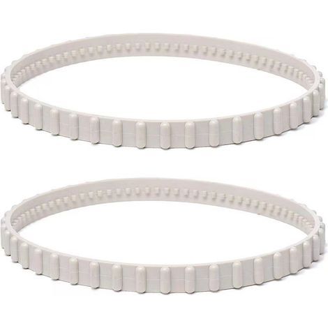 Rnemitery – Courroie d'entraînement pour nettoyeur de piscine Hayward Aquavac Tiger Shark et SharkVac – Lot de 2 pièces – Coloris gris - RCX23002 (1/5)