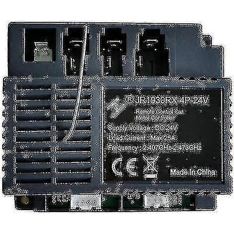 Récepteur de télécommande Bluetooth pour véhicules électriques pour enfants, contrôleur de démarrage progressif, compatible avec Jr1958rx/1858rx/1738rx (1/5)